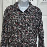 Veronica Beard Rory Dress Floral Print Silk Crepe Button Down Collared Mini Sz 6 Photo 1