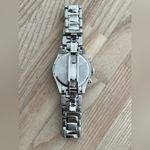 Bulova Ladies Watch Diamonds Chronograph White Dial Stainless Bracelet Photo 8