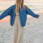 Amuse Society π΄ The Sea Breeze Lightweight Cotton Quilted Jacket L/XL NWT Photo 4