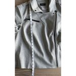 Lane Bryant Moto Jacket Sz 22 Gray Rayon Biker Style Motorcycle Rockabilly Punk Photo 10