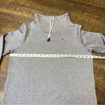 Vineyard Vines Womens Medium Gray Mock Cowl Neck Pullover Fleece Sweatshirt Photo 2
