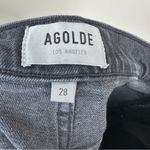 AGOLDE  Riley High Rise Straight Crop Jeans Womens 28 Faded Black Wash A056 1084 Photo 6