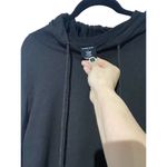 Tahari Sport Long Sleeve Pull Over Hooded Jacket Black Size L Size L Photo 1