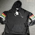 Pink Rose NWT Lounge Hoodie NWT Black Small Photo 0