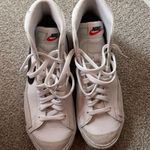 Nike  white and black high top blazer sneakers 7 boys Photo 0