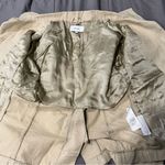 Reiss Eden Khaki Green Cotton-Blend Utility Jacket Size 2 Photo 11