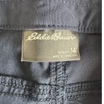 Eddie Bauer  Cropped Pants Pull On‎ Casual Comfy Blue Size 14 Photo 6