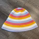 Lack of Color  x Free People Multicolored Island Crochet Bucket Summer Splice Photo 2