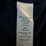 Adrianna Papell Sleeveless Scalloped Lace Sheath Mini Dress Navy Blue Size 6 Photo 11