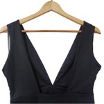 Princess Polly  Black Plunge V Neck Square Back Bodysuit Size 8 Photo 11