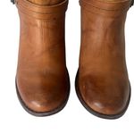 Frye Carmen 3 Strap Saddle Mid Calf Leather Boots 8.5 Photo 6