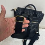 Moda Luxe  Black Weaved  Backpack Photo 3