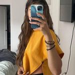 Zella  Women's Yellow and White Shirt Photo 1