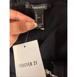 Forever 21  Black Jeweled Clasp Crop Top Women’s Size S Photo 6