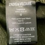 Zadig & Voltaire {S}  Theresa Blouse In Army Green Photo 10