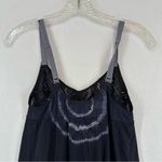 Free People  Intimatley Midi Lingerie Dress Lace Tie Die Petite Small Blue Photo 7