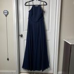 Jenny Yoo Jenni Yoo BHLDN Navy Maxi Dress Halter Bridesmaid Formal size‎ 4 wedding guest Photo 1