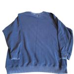 Aerie UPSTATE Gray Crewneck Sweatshirt S Petite Vtg Wash Faded Aesthetic VSCO Photo 2