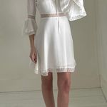 For Love & Lemons X Revolve Angelina Mini Dress in Ivory NWT Photo 2
