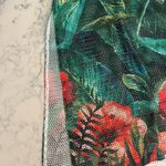 New Pierim Toucan print bird mesh beach swim cover Photo 6