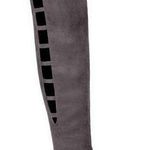 Journee Collection  Thigh High cut out gray tall zip up boots size 8 sexy Photo 0