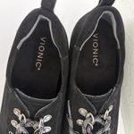 Vionic EUC  Ballari Black Suede Oxford Lace Up Shoes Size 9.5 Photo 1