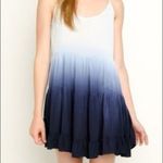 Brandy Melville Tumblr  Ombré Jada Dress mini navy 2010s babydoll tank tiered Photo 8