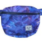 Herschel Supply Company Herschel Blue and Purple Floral Print Fanny Pack Photo 0