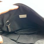 Liz Claiborne vintage Black Textured Shoulder Bag with Adjustable Strap Photo 6