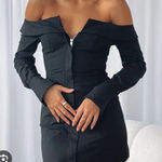 White Fox Boutique White Fox Black Mini Dress Photo 0