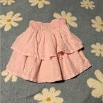 Hollister  Light Pink Layered Ultra High Rise Mini Skirt Photo 1