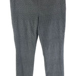 Chico's So Slimming Pants Pull On Skinny Geometric Black White 00 Ankle US XS/2 Photo 0