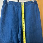 CP Shades  The Wendy 100% Linen Wide Leg Palazzo Pants $238 Blue Size XS Photo 5