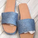 Universal Threads Universal Thread Mardi Raffia Sandals Size 9 Photo 0