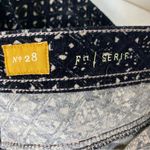 Pilcro and the Letterpress  Anthropologie Black Cream Corduroy Serif Pant 28 Photo 7