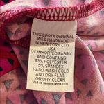 Leota Pink and Red Geometric Print Wrap Jersey Knit Dress – Size M Photo 9