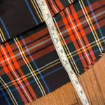 J.Crew plaid tartan cotton button detail blouse size 0 Red Photo 10