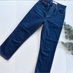 Topshop Women’s Editor Jeans Straight Leg In Dark Wash Photo 6