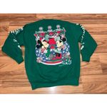 Disney Vintage 1980s The Walt Company Christmas Mickey & Minnie Size M Photo 5