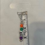 NWT Angela’s Designs handmade one of a kind Halloween cell phone charm Orange Photo 2