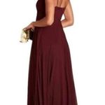 Birdy Grey  Kaia Chiffon Bridesmaid Dress Size Medium Maxi Formal HOCO Prom Photo 1