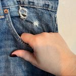 Mango MNG Angie Boyfriend Distressed Denim Jeans Photo 4