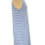 Vineyard Vines Nantucket Blue Stripe Cotton Sleeveless Shift Dress Photo 5