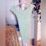 Windsor  Barbie Doll Xs Small Mint Green Pastel Tulle Scrunched Bodycon Dress Photo 4