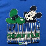 Seattle Seahawks x Disney Blue T-shirt Size Medium Photo 1
