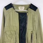 ZARA  Trafaluc Brown Black Jacket Small Zipper Photo 2