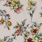 Lush Clothing Lush Pink Floral Halter Swing Dress Size Small Photo 3