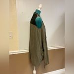 ALLSAINTS Olive Green Silk Lewis Tunic Mini Dress β Size 0 Photo 5