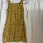 Forever 21 Elegant Gold Lace Dress Photo 2