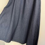ZARA NWT  Denim Asymmetrical Midi Dress Sz Small Belted Grunge Chic Photo 14